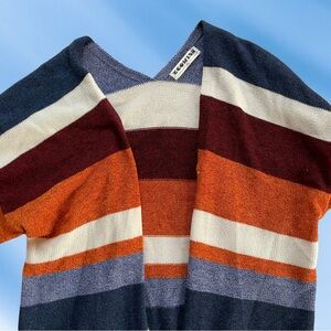 Striped Sweater Cardigan